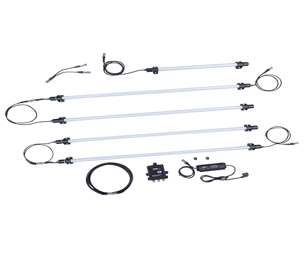 Hebebühnenbeleuchtung Visio 4+1 Set